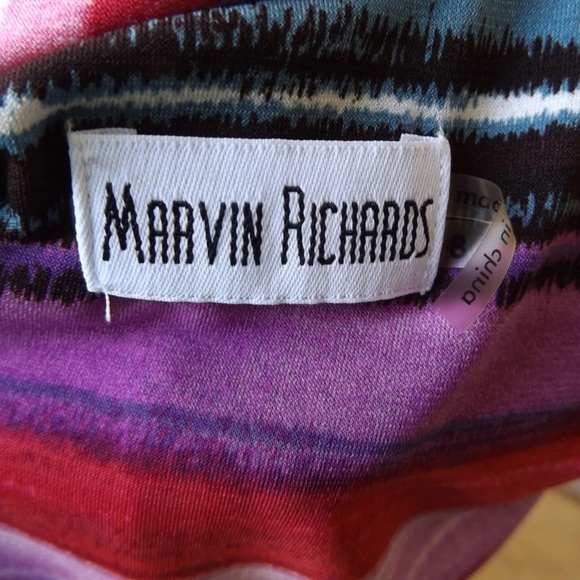 Pretty striped sleeveless maxi dress - Picture 4 of 4